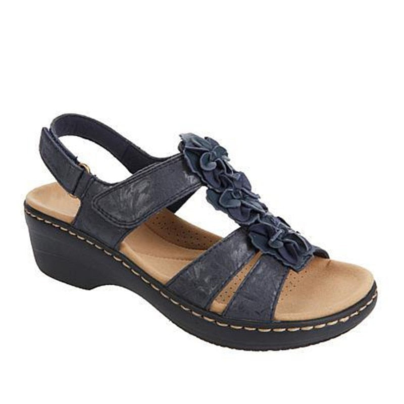 Retro Women's Summer Sandals - Aurelia