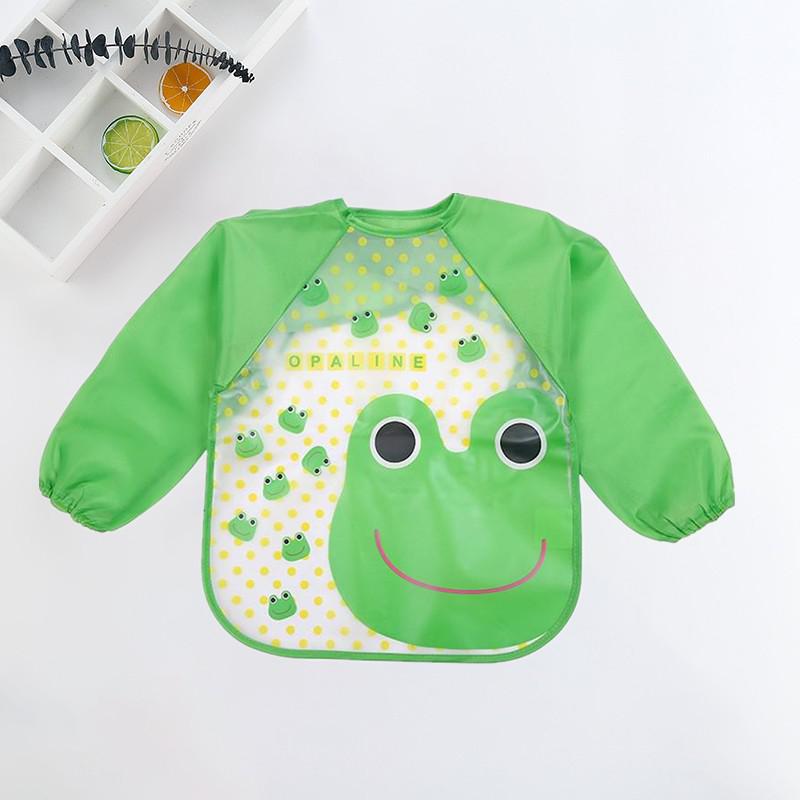 Waterproof Baby Bib with Sleeves