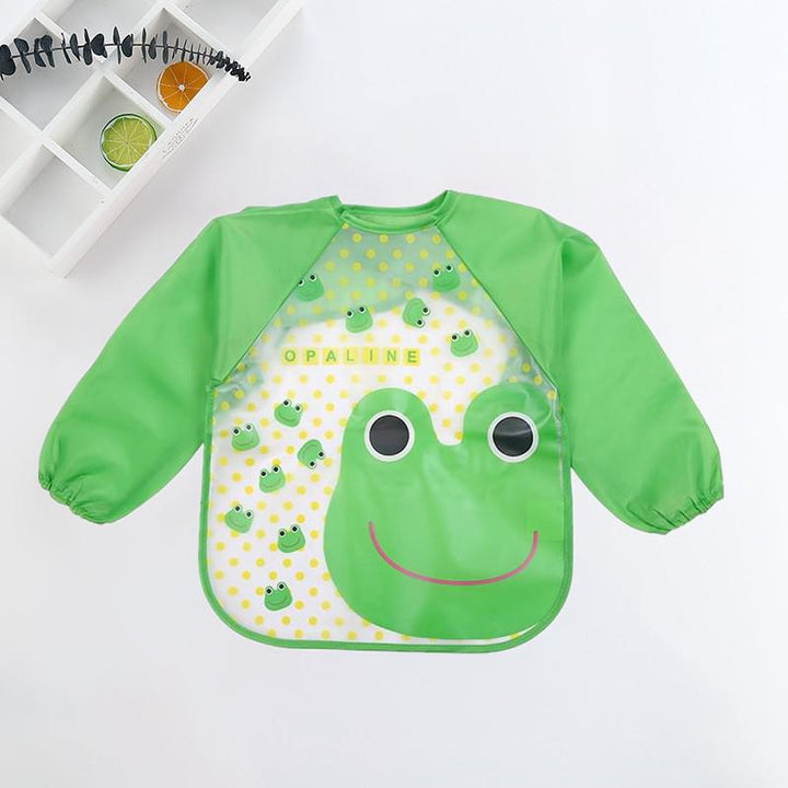 Waterproof Baby Bib with Sleeves