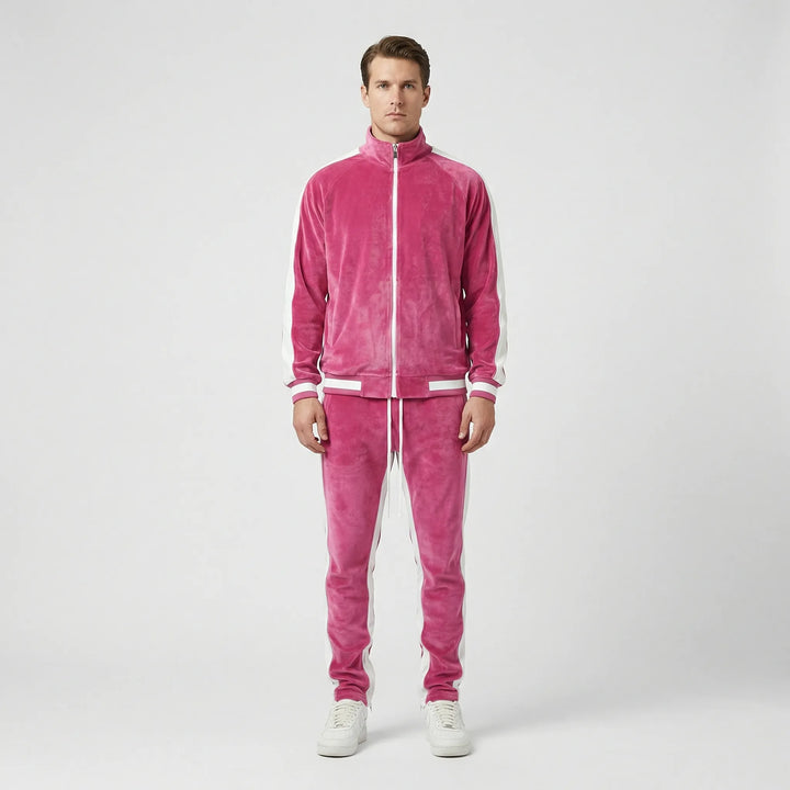 Samtiger Jogginganzug Im Retrostil - Brendan