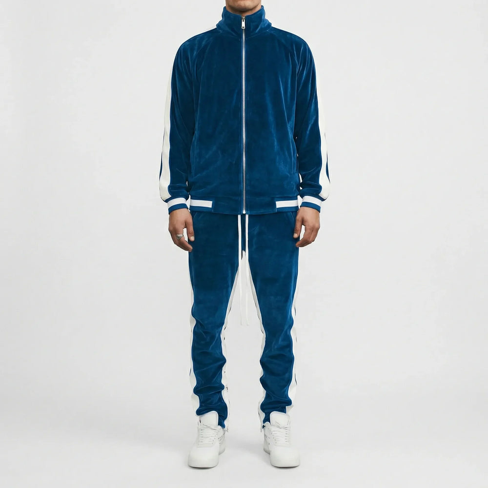 Samtiger Jogginganzug Im Retrostil - Brendan