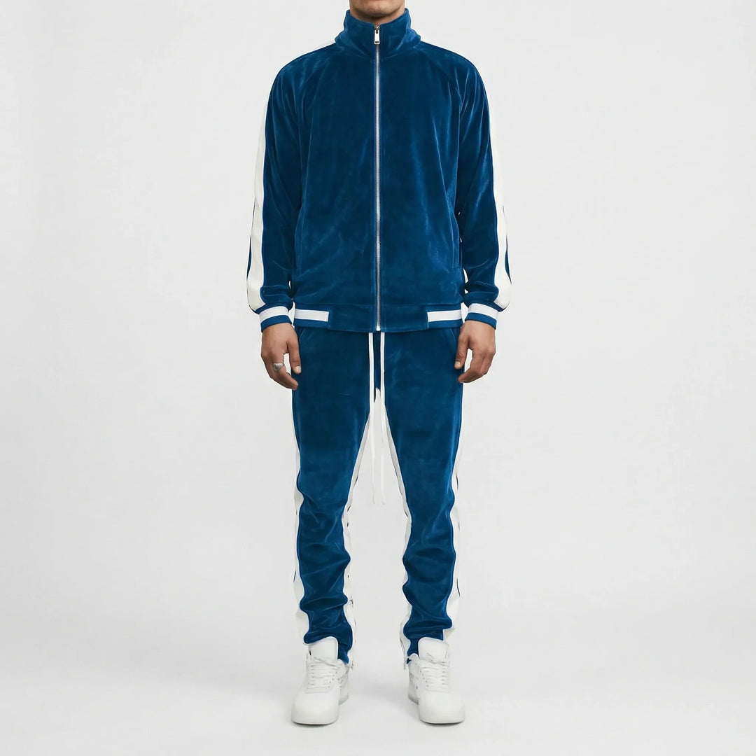 Samtiger Jogginganzug Im Retrostil - Brendan