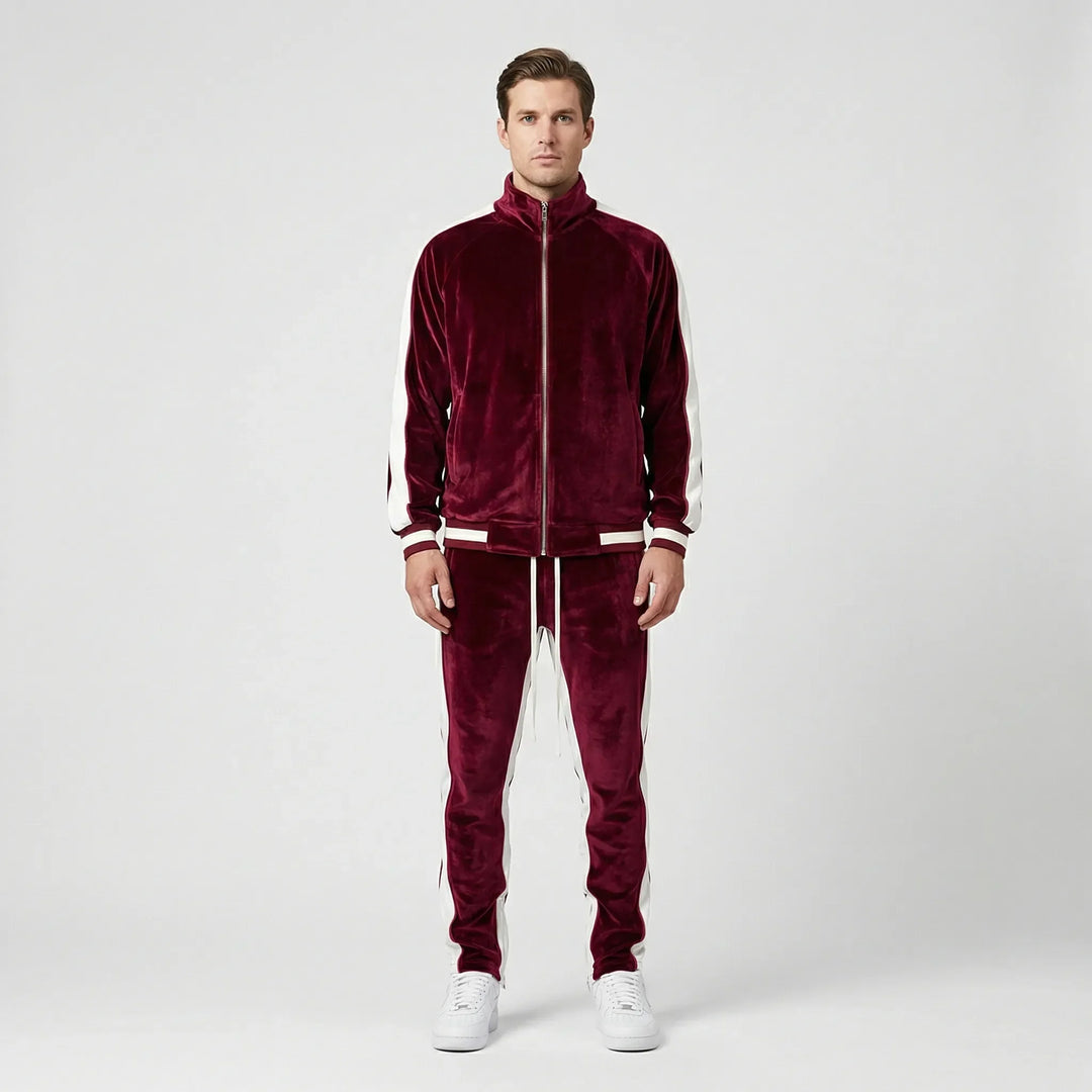 Samtiger Jogginganzug Im Retrostil - Brendan