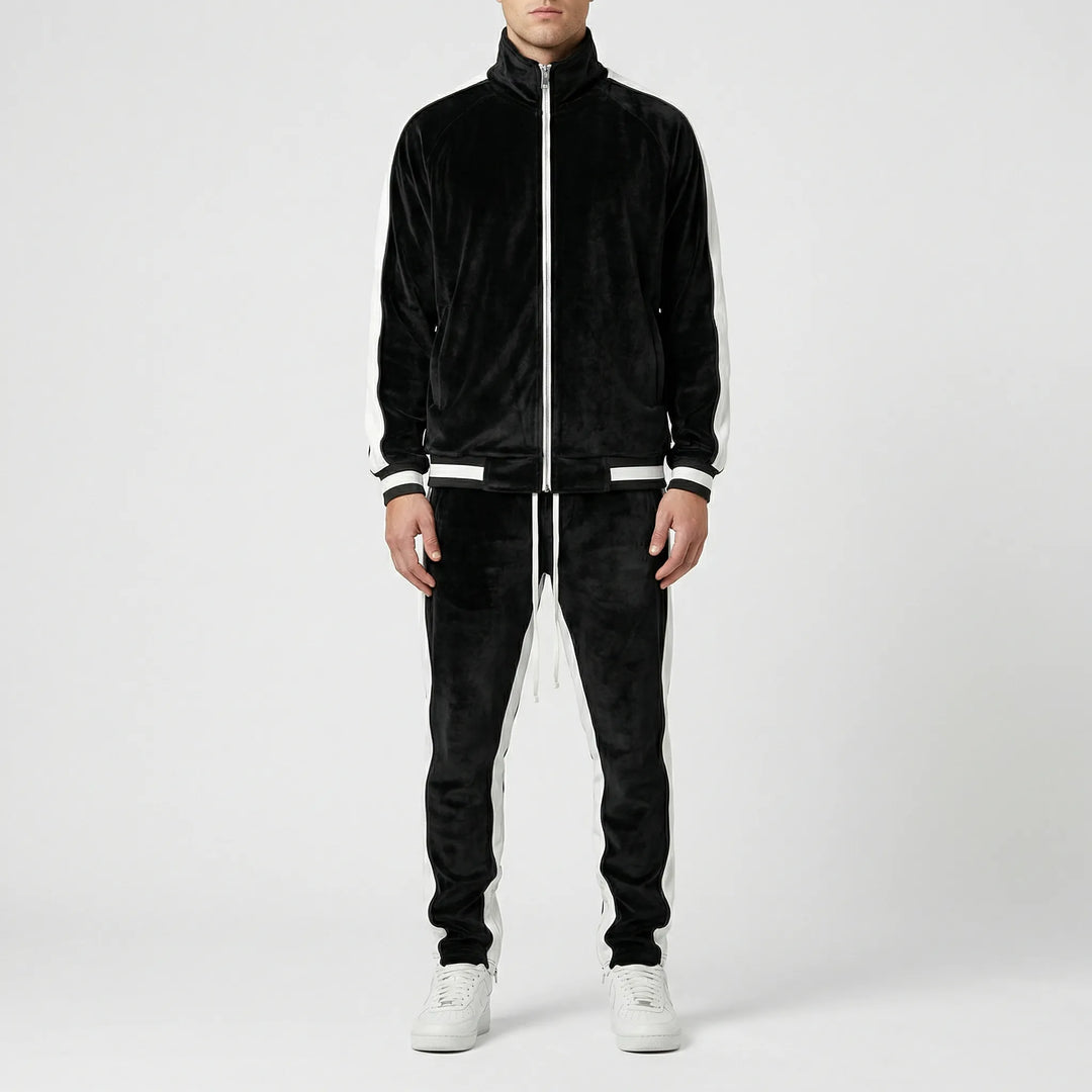 Samtiger Jogginganzug Im Retrostil - Brendan