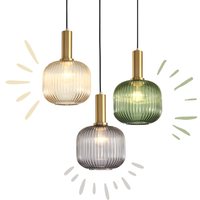 Retro Glass Pendant Lamp - ColorVibe
