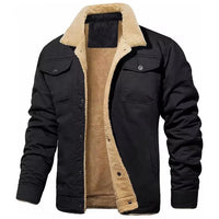 Men's Cotton Fleece Bomber Jacket – Ewan
