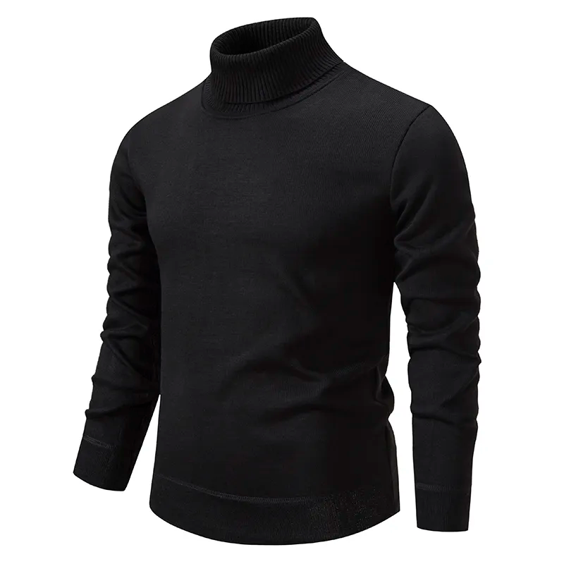 Soft & comfortable men's cotton turtleneck – Jonas