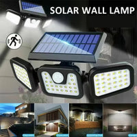 Solar-Powered Wall Lamp - EcoBright