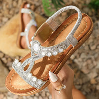 Modieuze dames sandalen met strass en glitters – zomerschoenen voor feest & vrije tijd