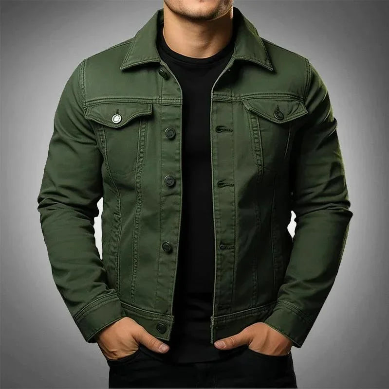 Sturdy & Timeless Men's Denim Jacket Made of 100% Cotton – Noah