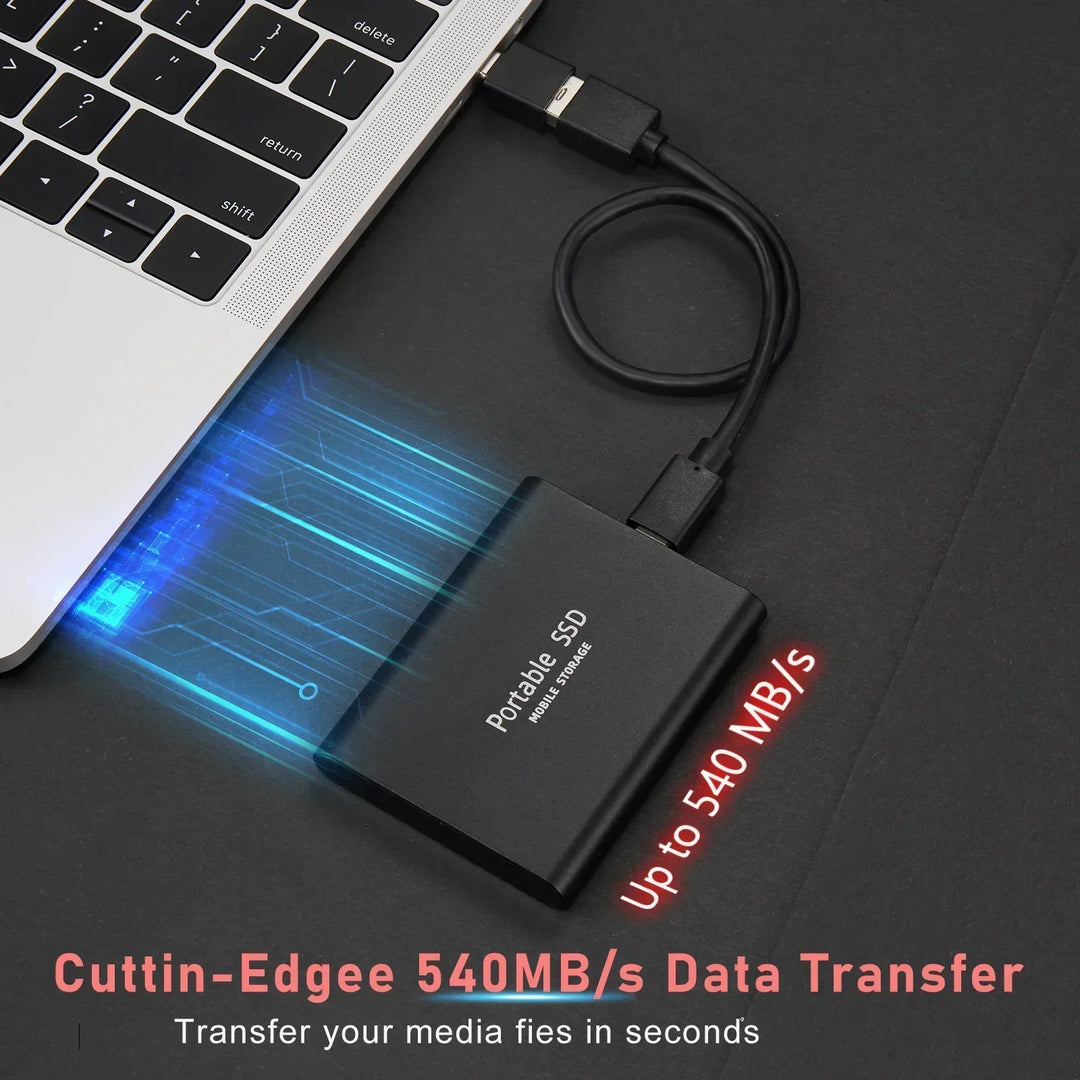 Ultra-Fast External SSD - SpeedDrive Pro