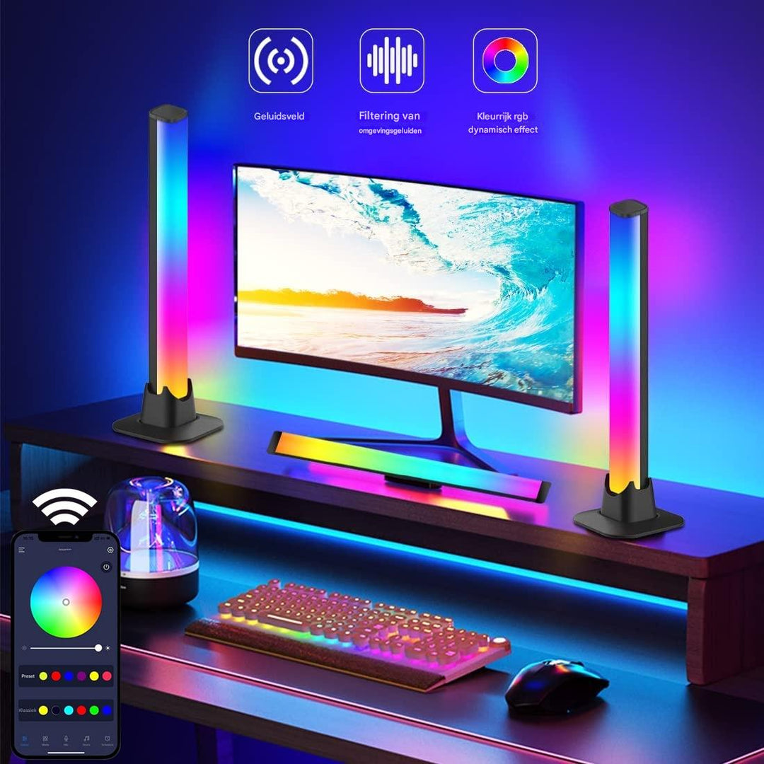 Music-Sync LED Light Bars - LumiRhythm