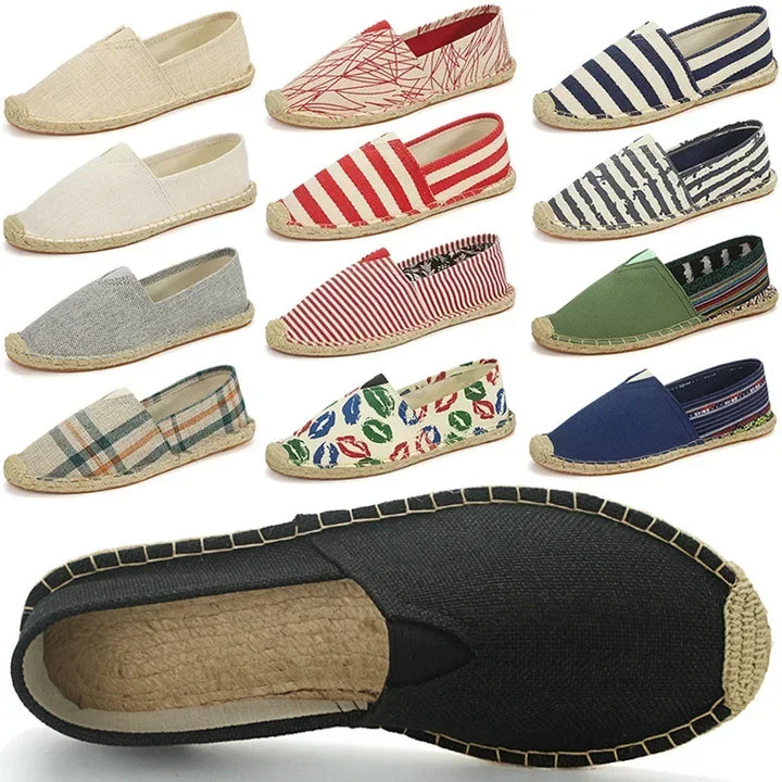 Espadryle męskie z wzorem graffiti – Elio