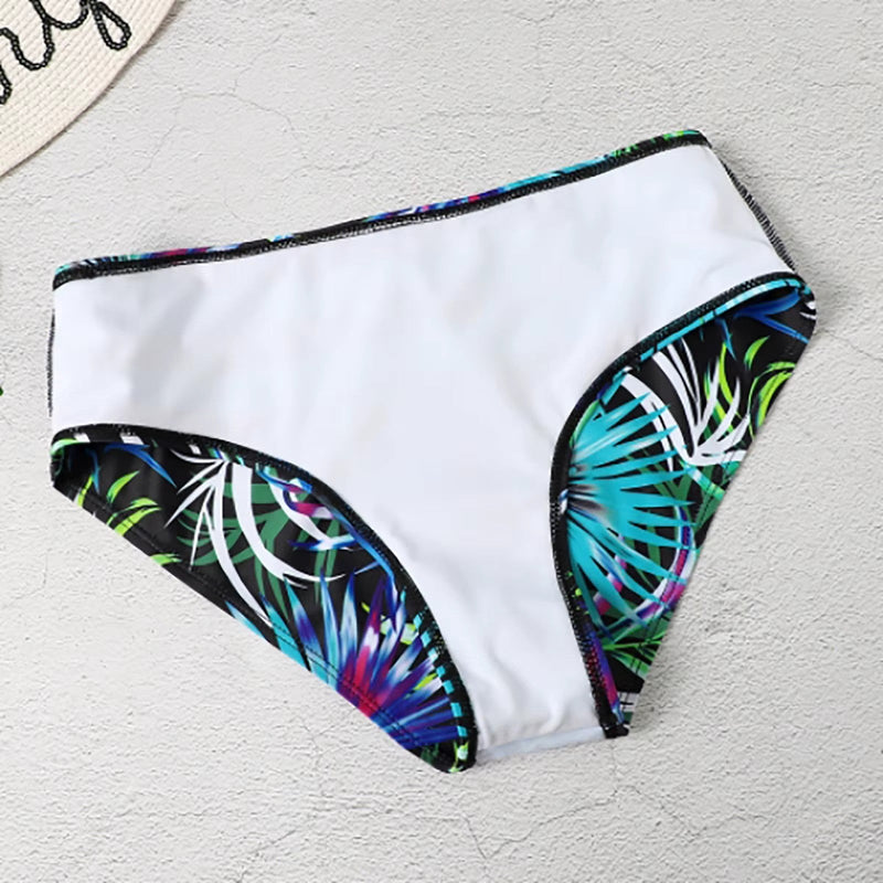 Modny zestaw bikini z wysokim stanem – Selina