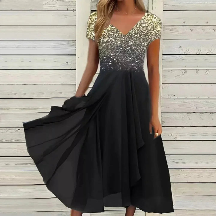 Zwiewna letnia sukienka z efektownym wyglądem – Soraya