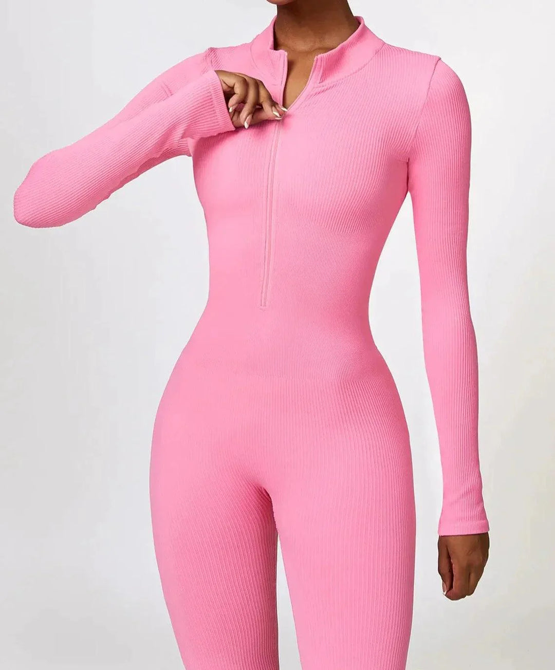 Luxury Full-Body Romper with Long Sleeves - Lisa