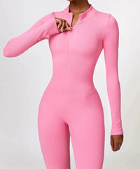 Luxury Full-Body Romper with Long Sleeves - Lisa