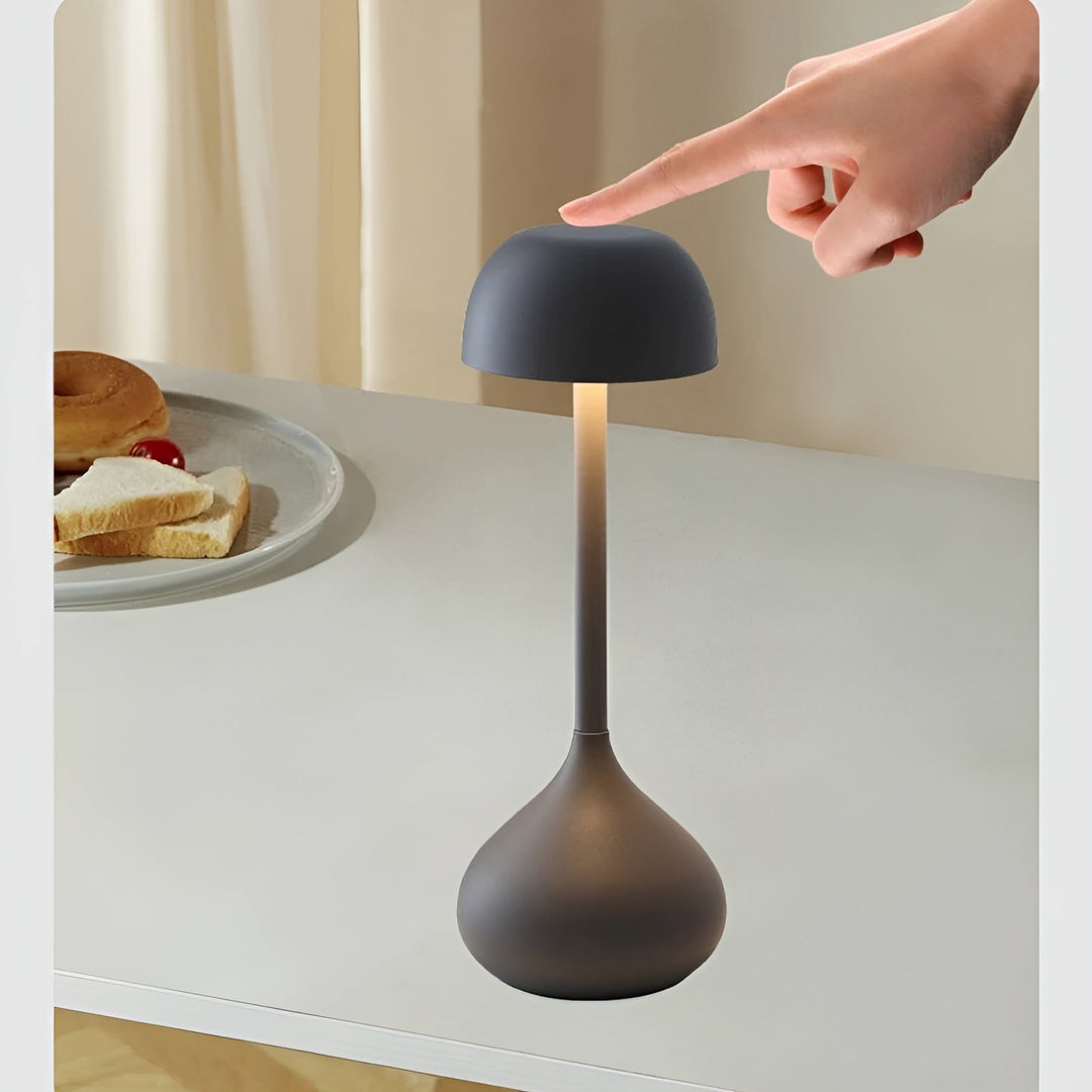 Wireless Dimmable Mushroom Table Lamp - GlowMush