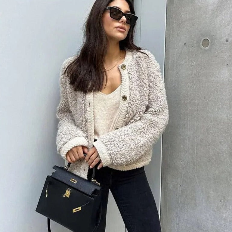 Ultra Zacht Cardigan Vest - CozyTeddy
