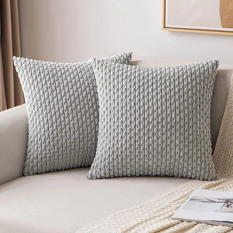 Corduroy Pillow Covers with Boho Style – Velvia