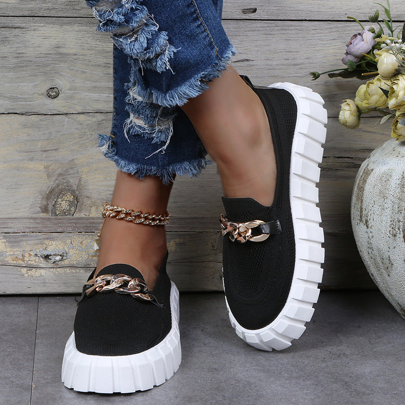 Breathable Women's Slip-Ons - Lina