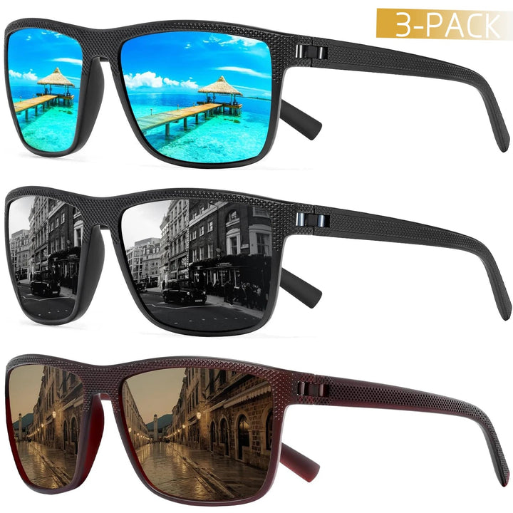 Polarized Sunglasses 3-Pack – Solvion
