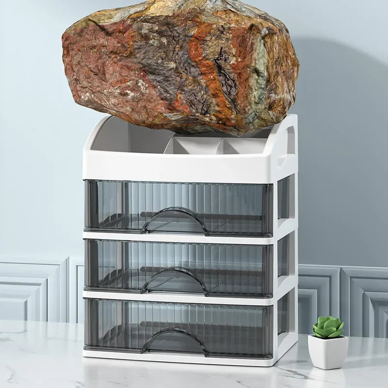 Transparent Acrylic Makeup Organizer - Clarityn