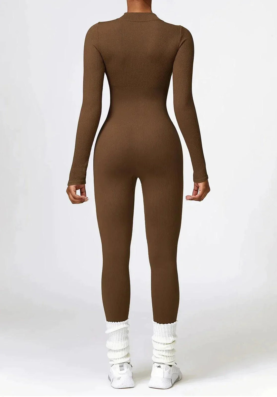 Luxury Full-Body Romper with Long Sleeves - Lisa