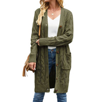 Knitted Women's Cardigan with Pockets – Noelle