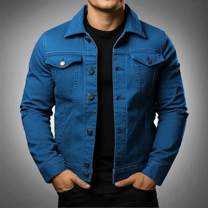 Sturdy & Timeless Men's Denim Jacket Made of 100% Cotton – Noah