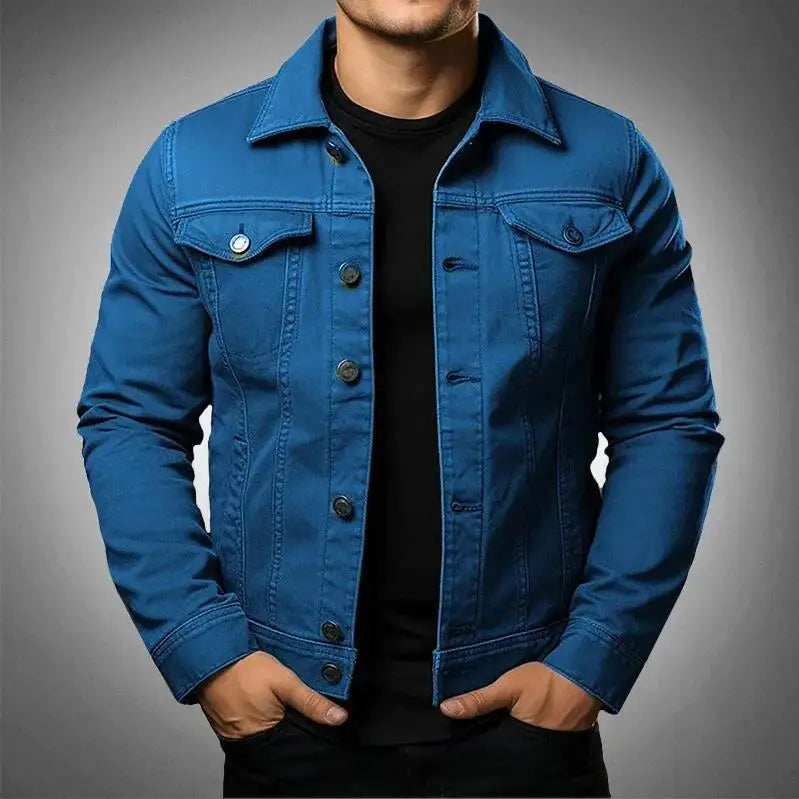 Sturdy & Timeless Men's Denim Jacket Made of 100% Cotton – Noah