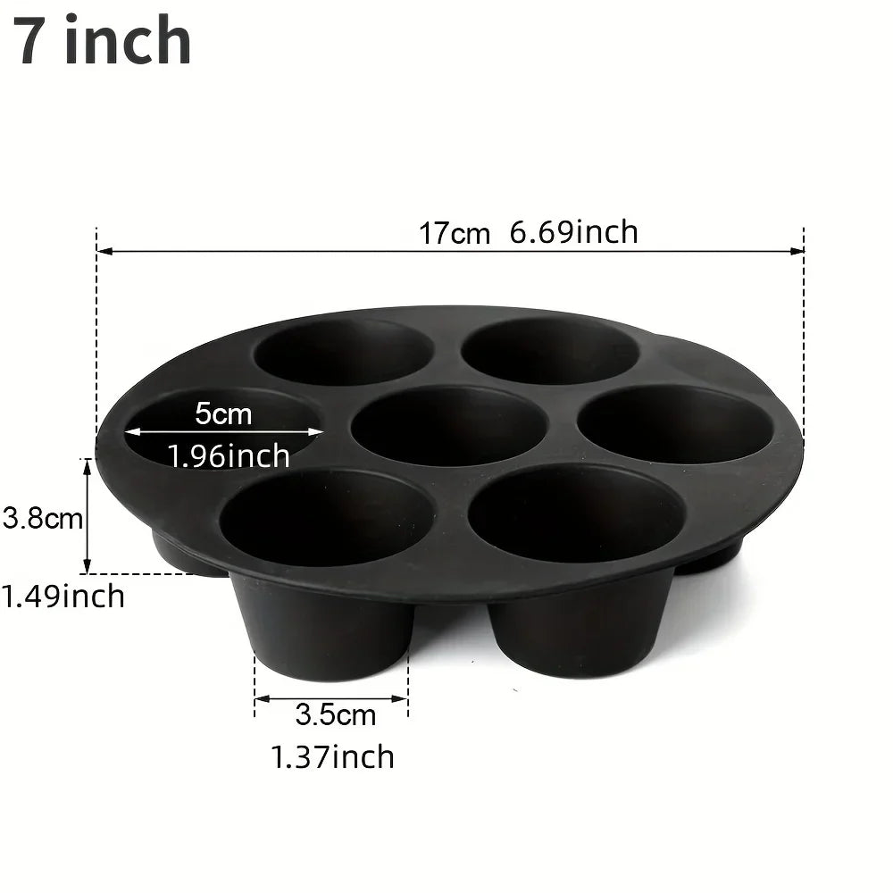 Forma do pieczenia z silikonu do mikrofalówki i frytkownicy na gorące powietrze - FlexiBake