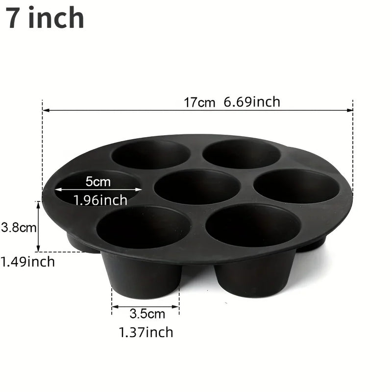 Forma do pieczenia z silikonu do mikrofalówki i frytkownicy na gorące powietrze - FlexiBake
