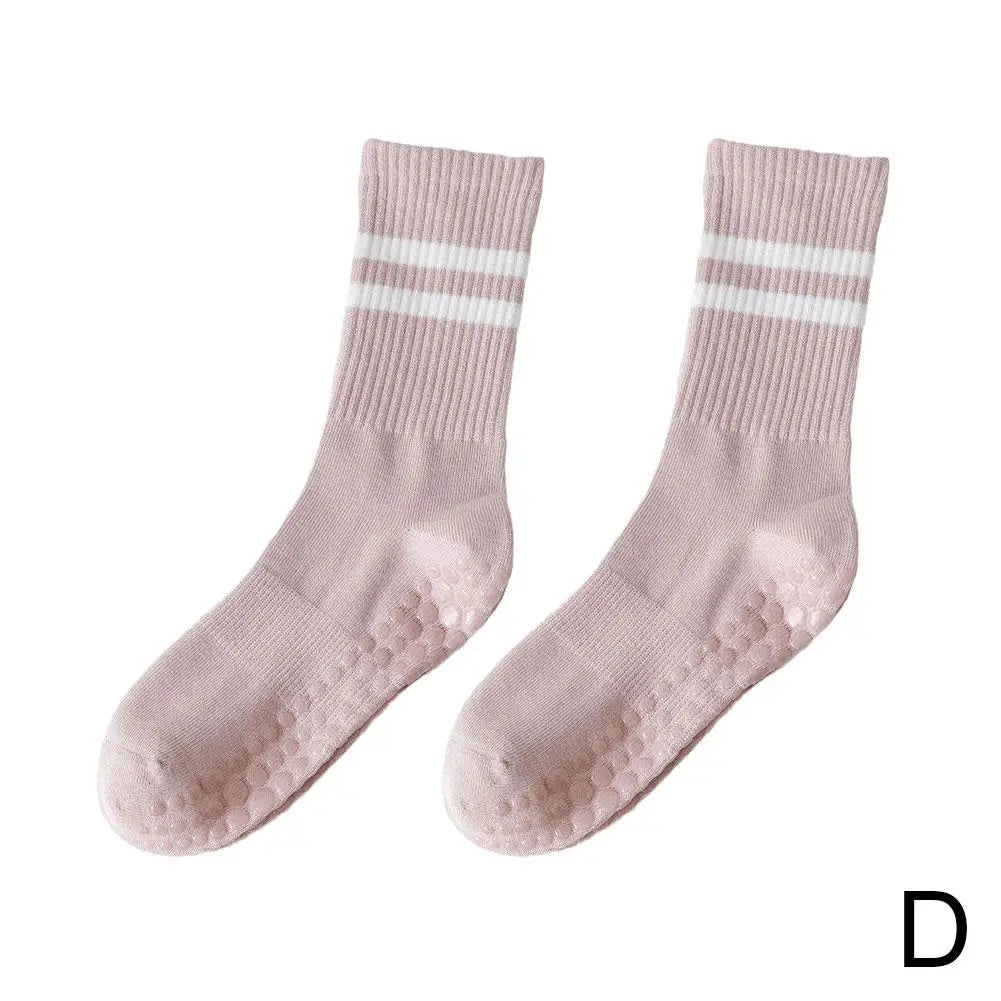 Non-Slip Mid-Tube Sports Socks for Fitness and Yoga - GripFit (Buy 1 Get 1 Free)