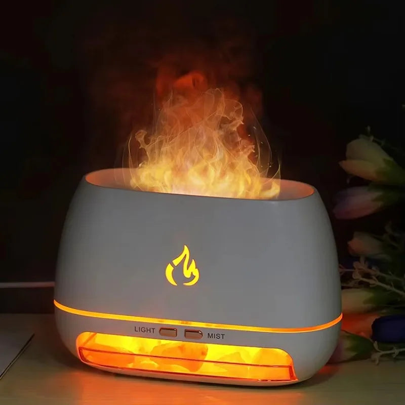 Himalaya Zout Aroma Diffuser met Sfeerverlichting - SaltSerenity