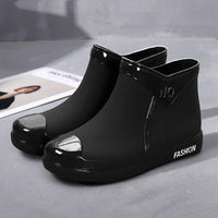 Dames Regenlaarzen waterproof met zijrits – Selis
