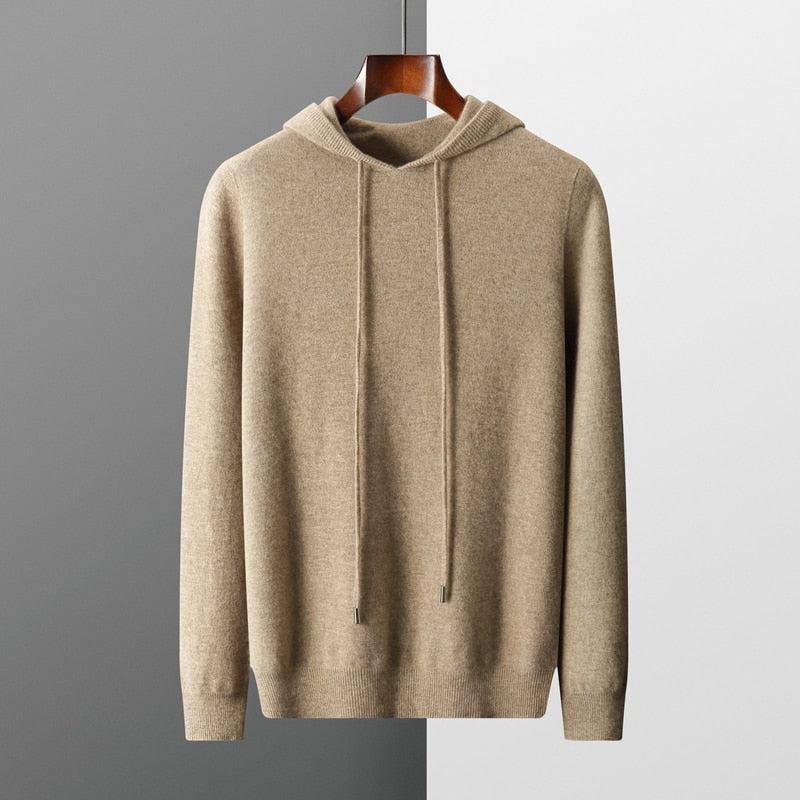 Men's Merino Wool Hoodie – Cassiano