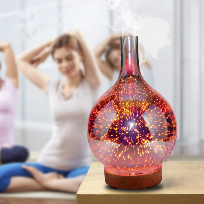 Kojący i nastrojowy dyfuzor aromatyczny - AuroraGlow