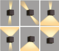 Stylish LED Cube Wall Lamp - LumiCube