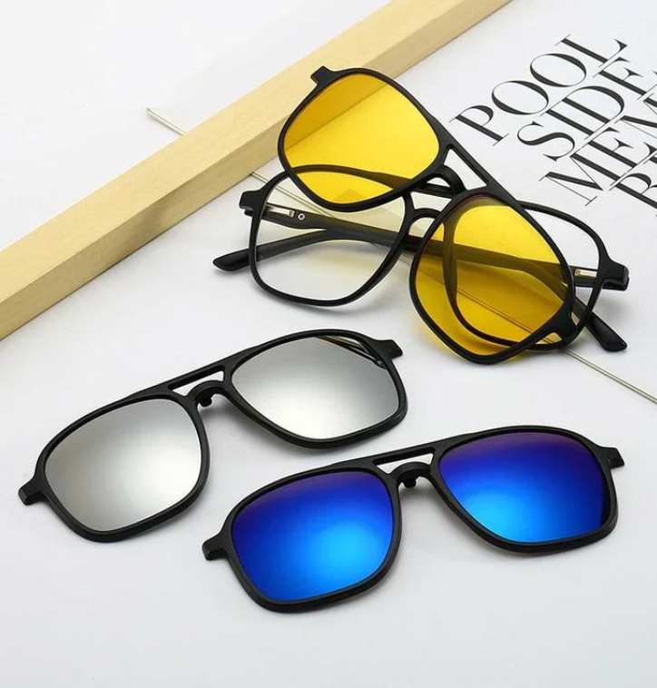 FlexView 6-in-1 | Sunglasses with interchangeable lenses (Buy 1 Get 1 Free)