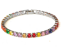 Tennisarmband met Zirkonia - Aurora