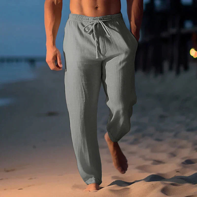 Schlanke Sommerhose Mit Tunnelzug - Marten