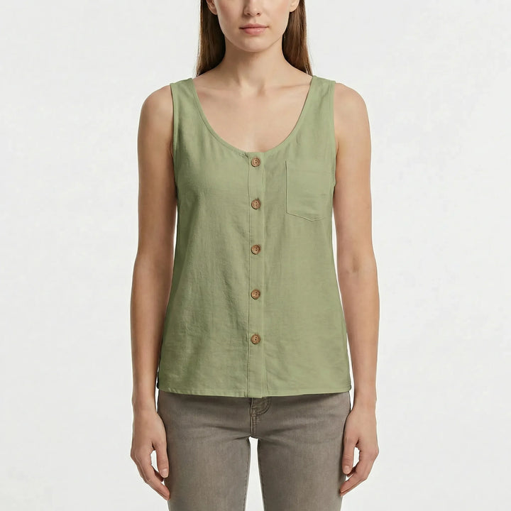 Schlanker Damen Tanktop Schnitt - Caroline