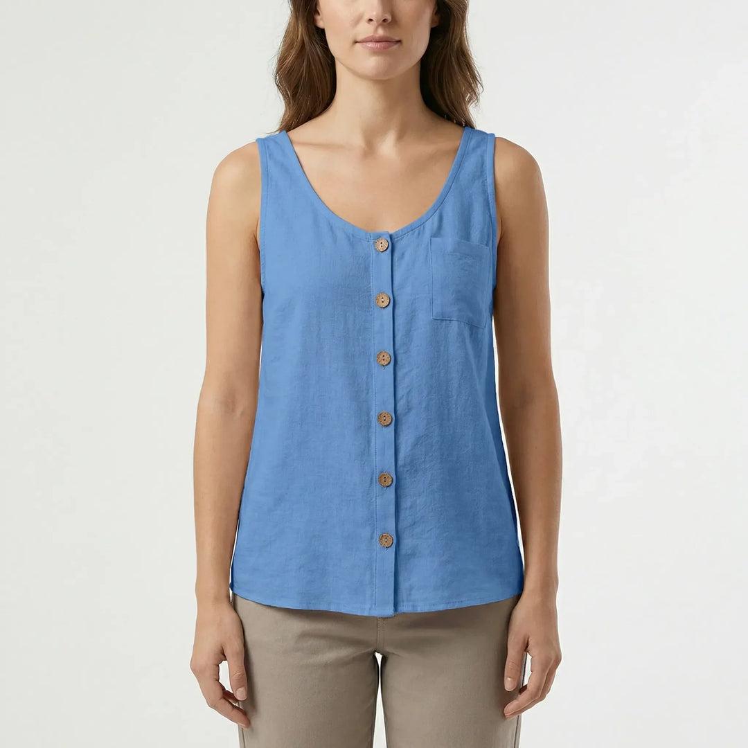 Schlanker Damen Tanktop Schnitt - Caroline