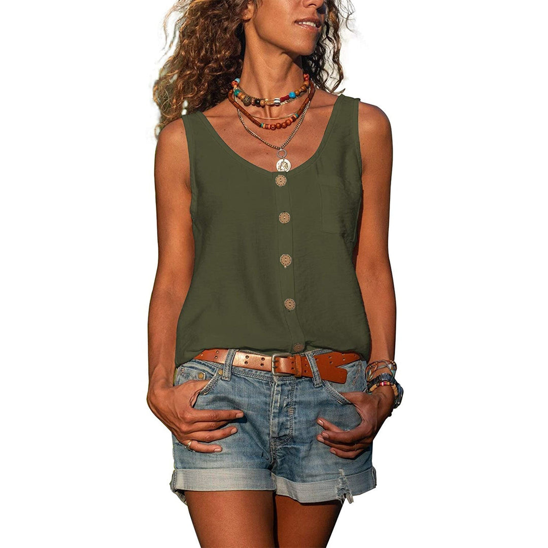 Schlanker Damen Tanktop Schnitt - Caroline
