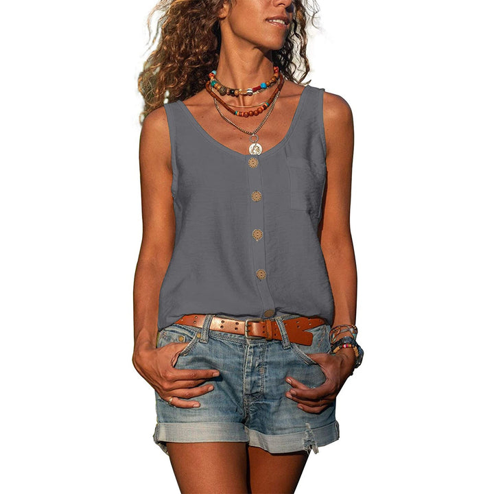 Schlanker Damen Tanktop Schnitt - Caroline