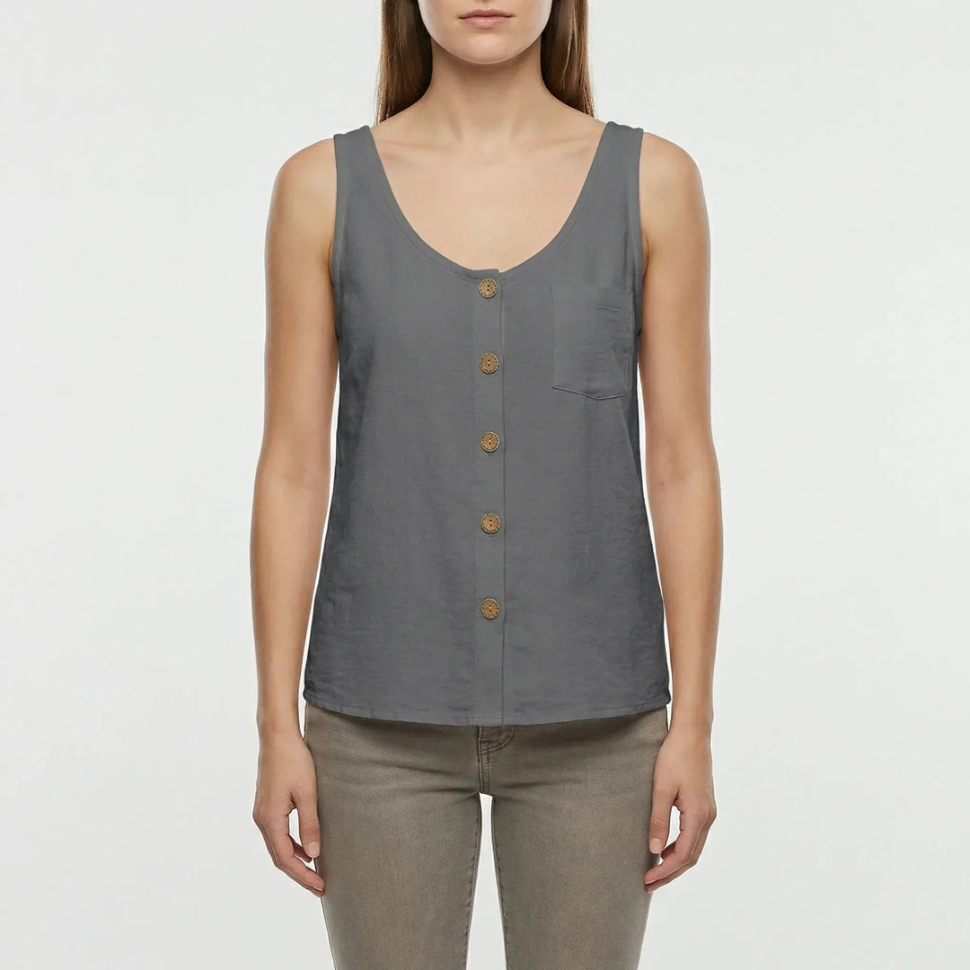 Schlanker Damen Tanktop Schnitt - Caroline