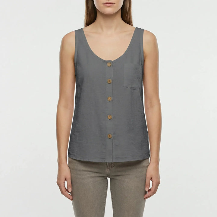 Schlanker Damen Tanktop Schnitt - Caroline