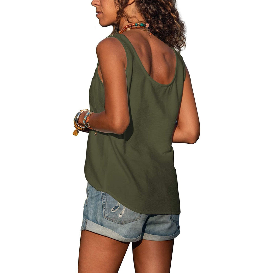 Schlanker Damen Tanktop Schnitt - Caroline