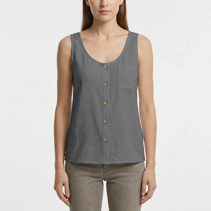 Schlanker Damen Tanktop Schnitt - Caroline